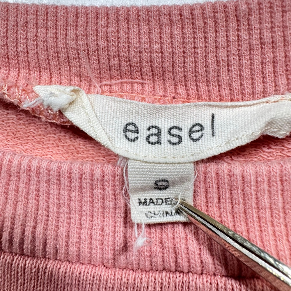 easel Pink Ruffle Sweatshirt - Picture 9 of 9